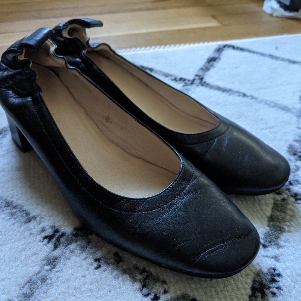 Everlane “The Day Heel” in Black, size 8